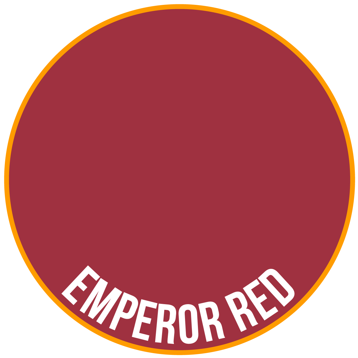 Two Thin Coats: Midtone: Emperor Red