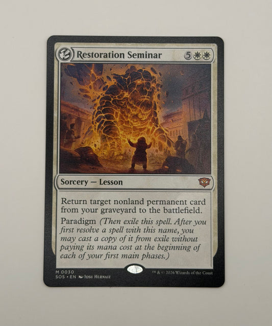 Restoration Seminar