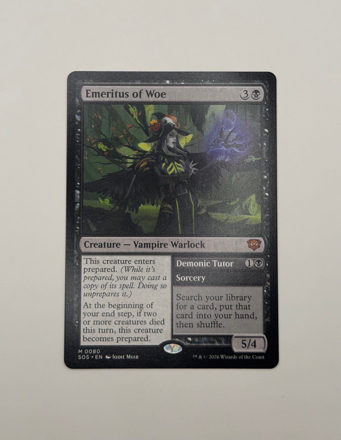 Emeritus of Woe