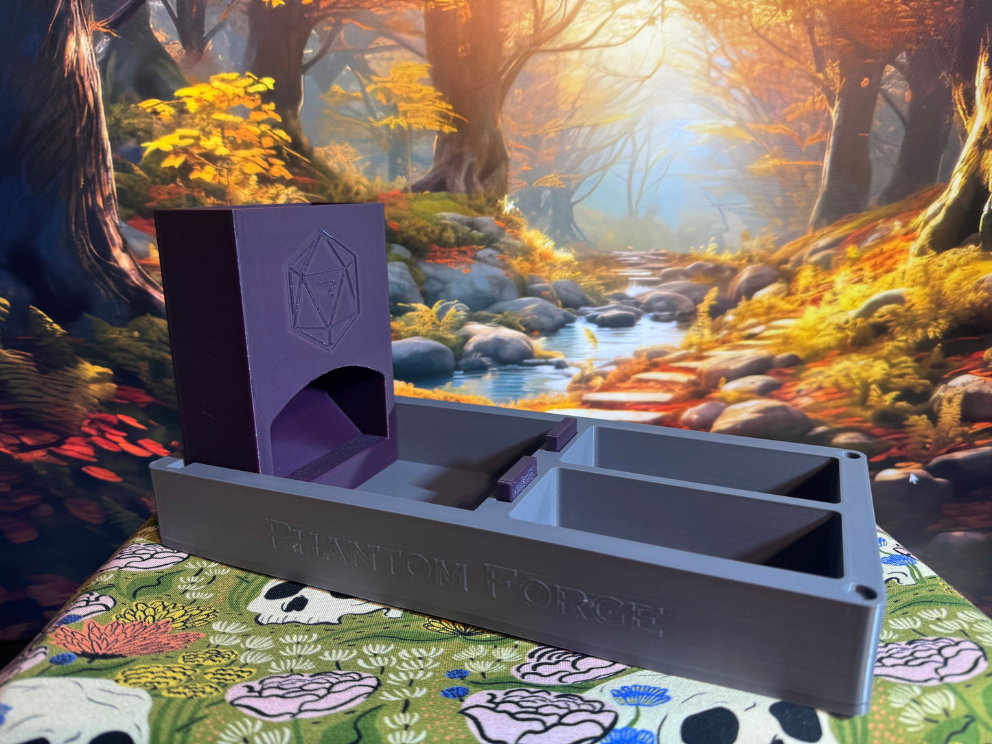 Dice Tray with Tower
