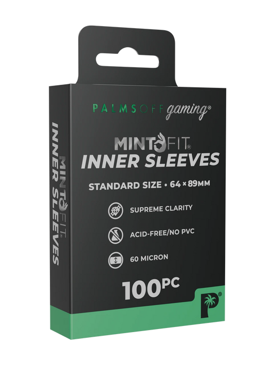 MintFit Inner Sleeves - Standard Size - 100pc **BACKORDER**