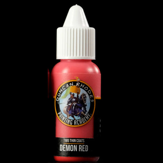 Two Thin Coats: Highlight: Demon Red