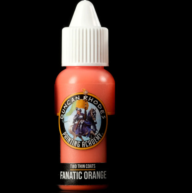 Two Thin Coats: Midtone: Fanatic Orange