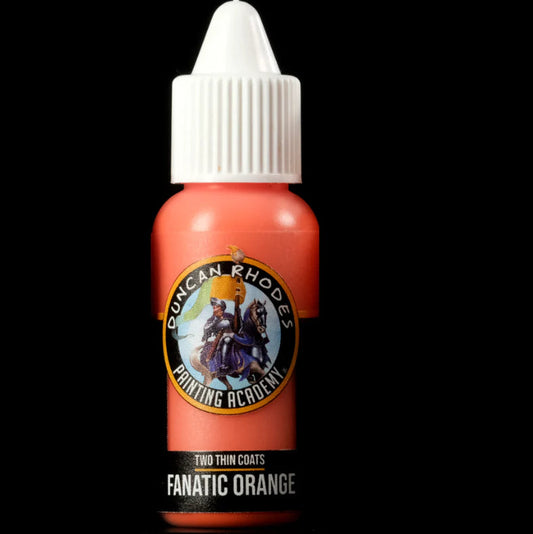 Two Thin Coats: Midtone: Fanatic Orange