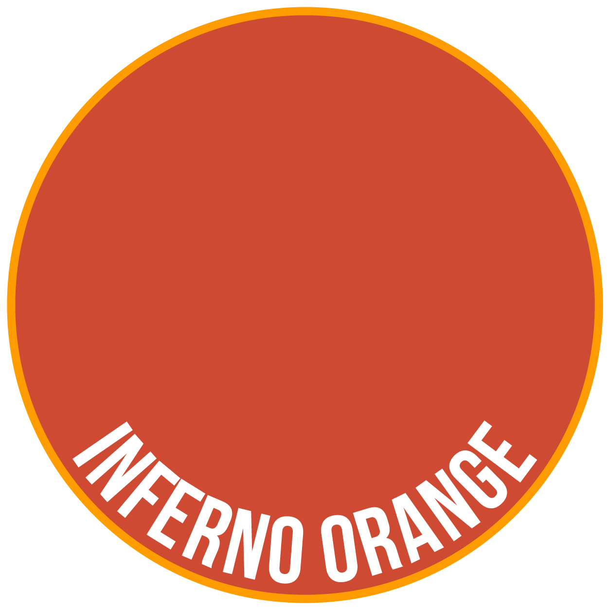 Two Thin Coats: Highlight: Inferno Orange