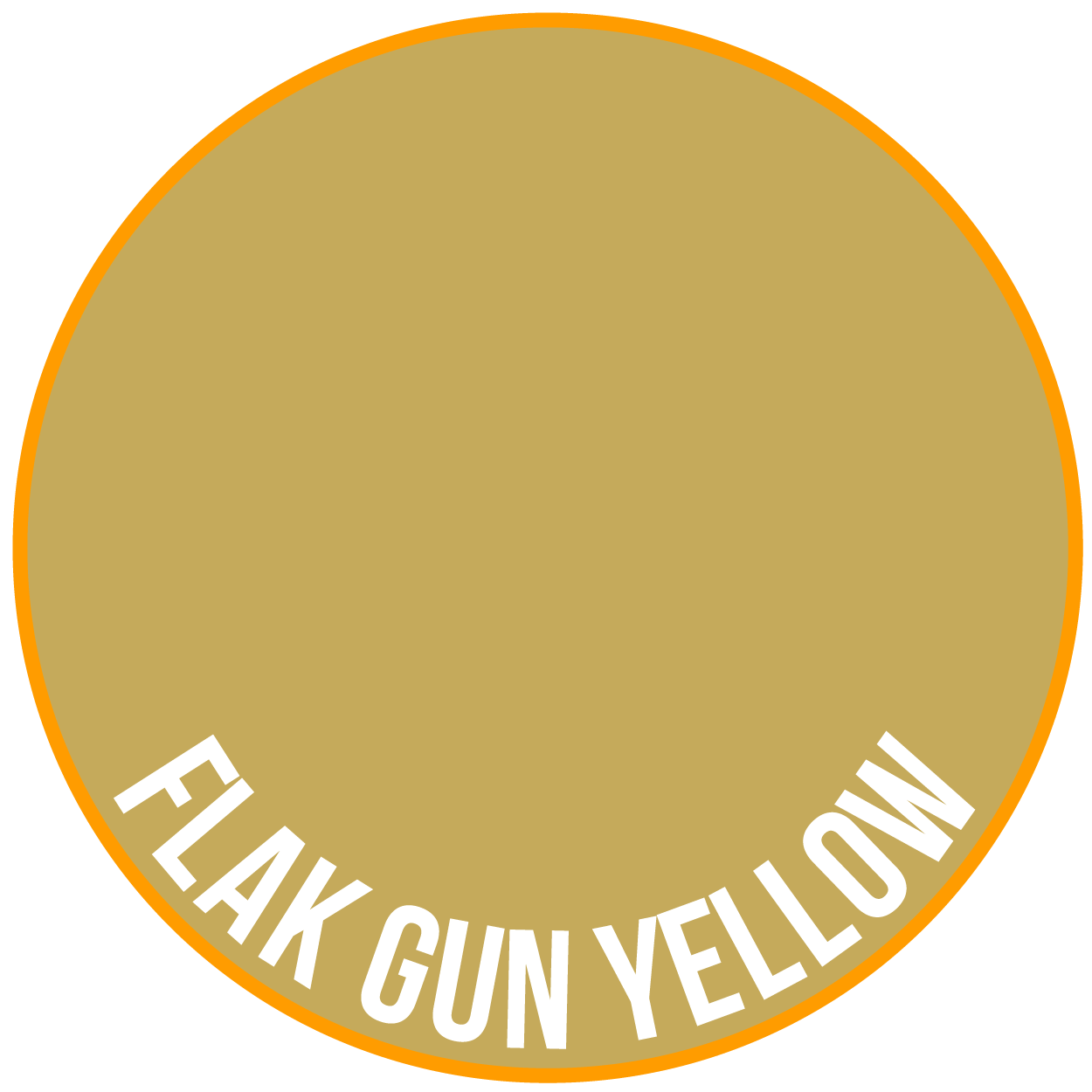 Two Thin Coats: Midtone: Flak Gun Yellow